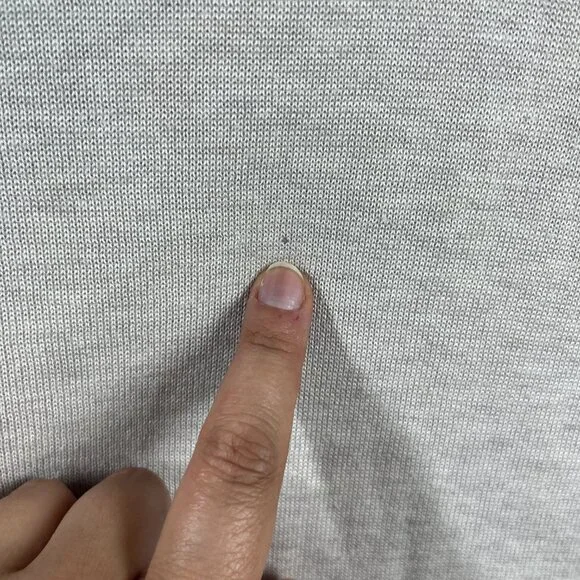 Babaton Cardigan Women Size Medium Cream Nude Button-up V-Neck Finley Silk Blend - Picture 5 of 9